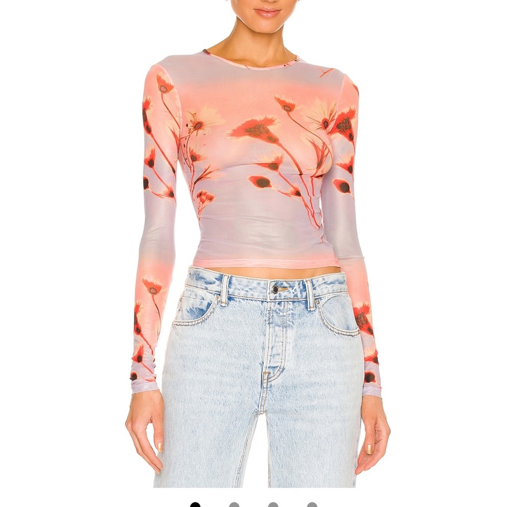 MIAOU power mesh Longsleeve